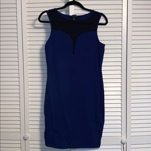 Forever 21 Blue Bodycon Dress